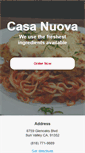 Mobile Screenshot of casanuovasunvalley.com